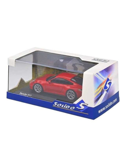 Solido 1:43 Porsche 964 Rs Red 1992 Diecast scale model car