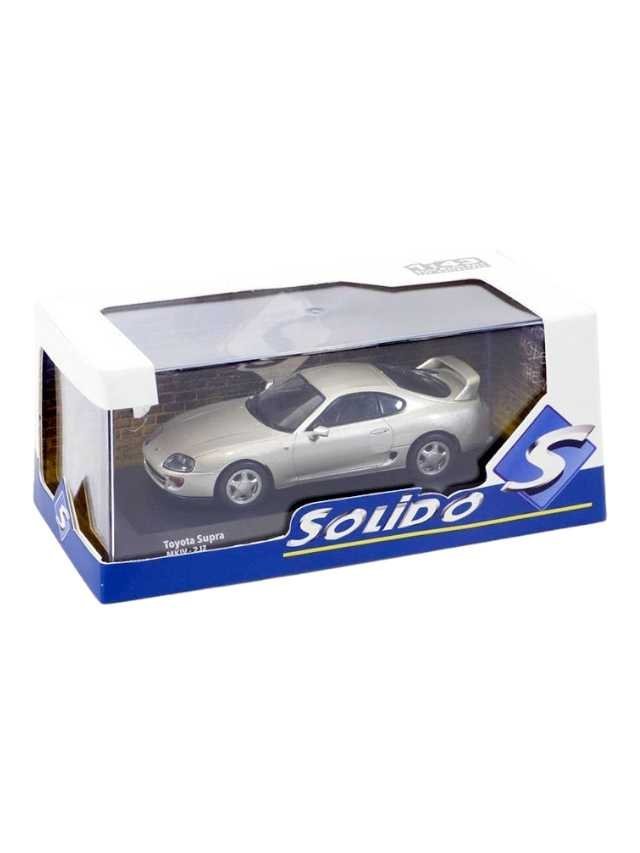 Solido 1:43 Toyota supra Mkiv silver 2002 Diecast scale model car