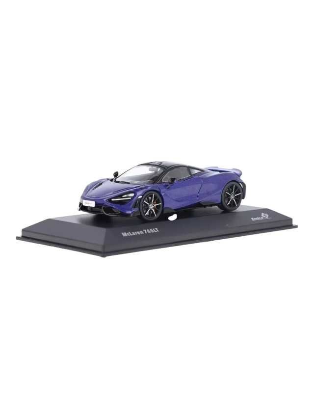 Solido 1:43 2002 McLaren 765 Lt in latana purple Diecast scale model car