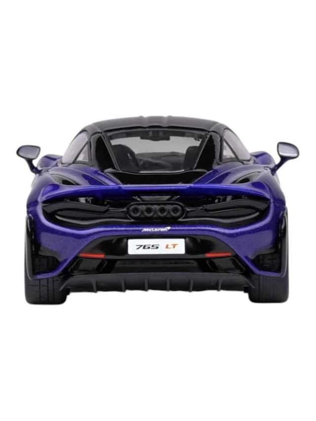 Solido 1:43 2002 McLaren 765 Lt in latana purple Diecast scale model car