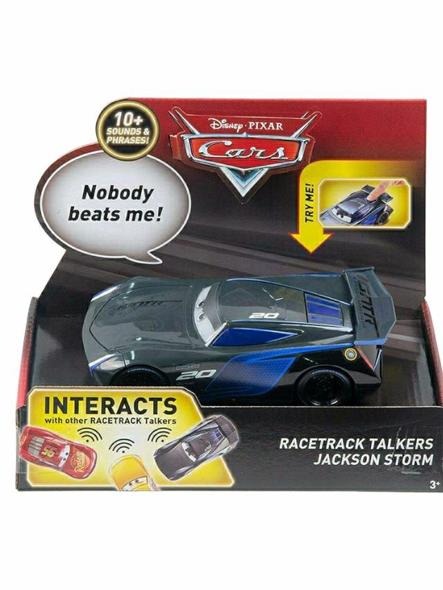 Disney Pixar cars racetrack talkers Jackson storm