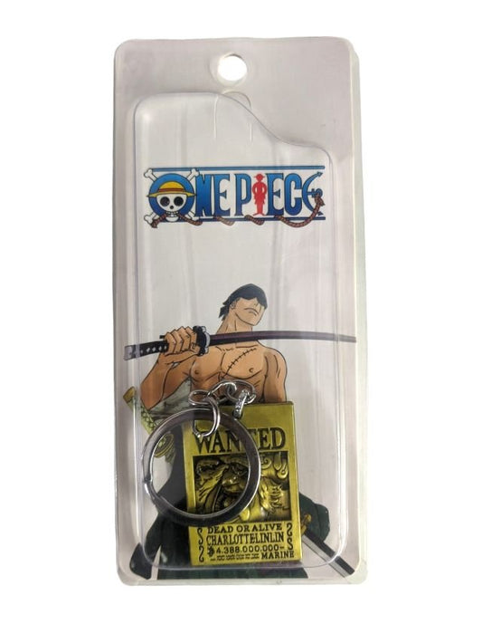 One Piece Wanted Dead & Alive Keychain