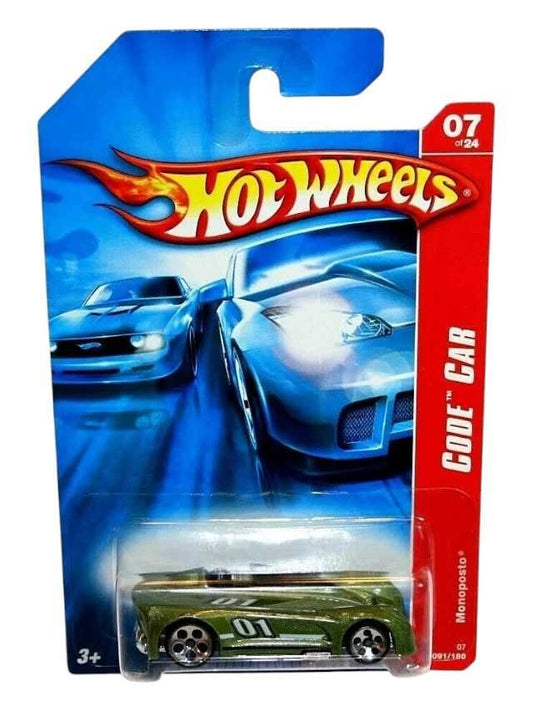 Exclusive Hotwheels Code Car Monoposto