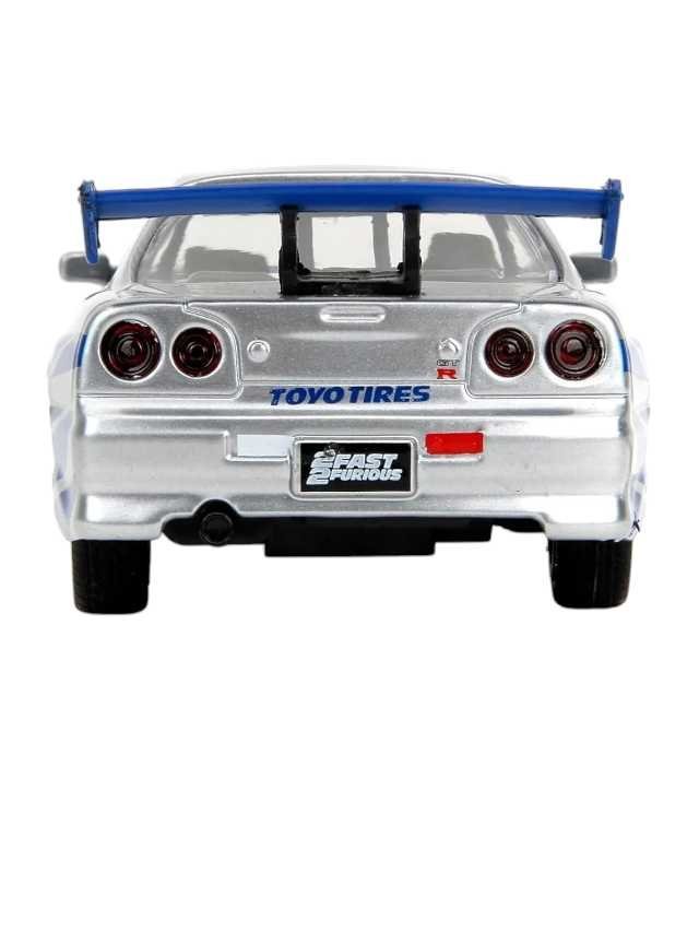 Jada Fast and Furious Nissan Skyline Gt-R (BNR34) (Box Damage car mint condition)