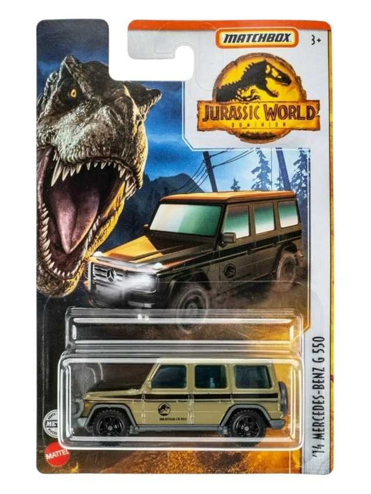 Exclusive matchbox Jurassic world '14  Mercedes -Bemz g 550