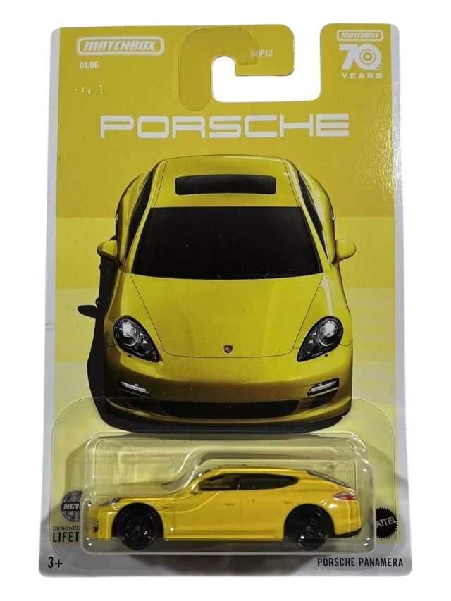 Matchbox Porsche Panamera Yellow