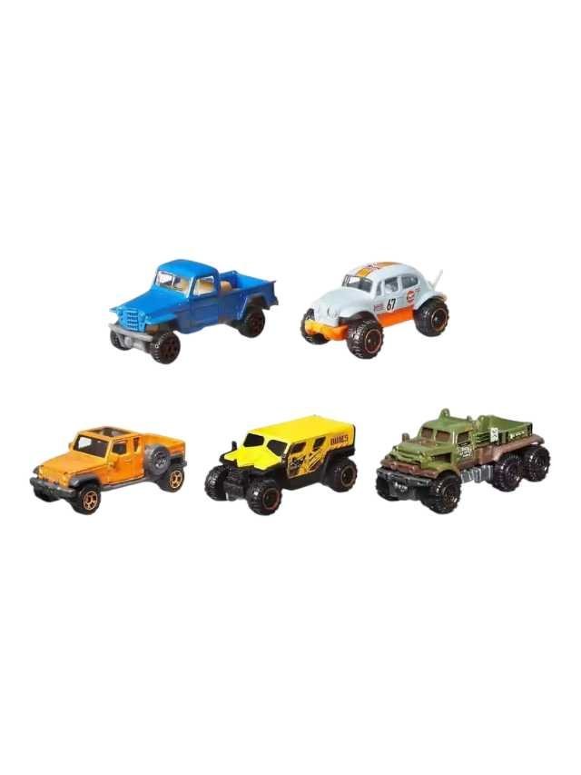 Matchbox No Road No Problem 
5 Pack