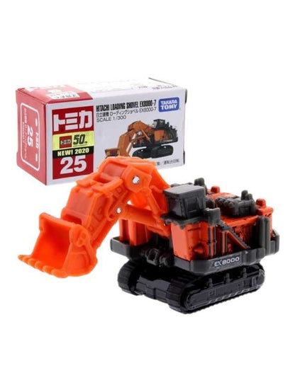 Tomica (Unsealed)
Hitachi Loading Shovel EX8000-7 mainline 1/64