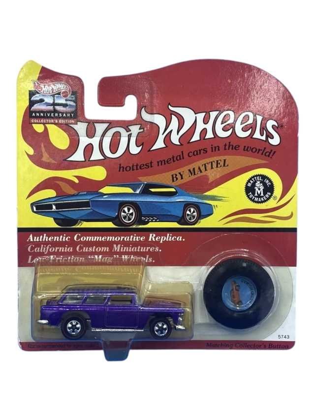 Hotwheels Authentic Commemorative Replica.california custom miniature.Low- Friction mag wheels classic nomad imported premium 1:64 scale