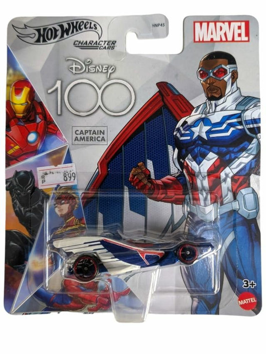 Hotwheels Disney captain America