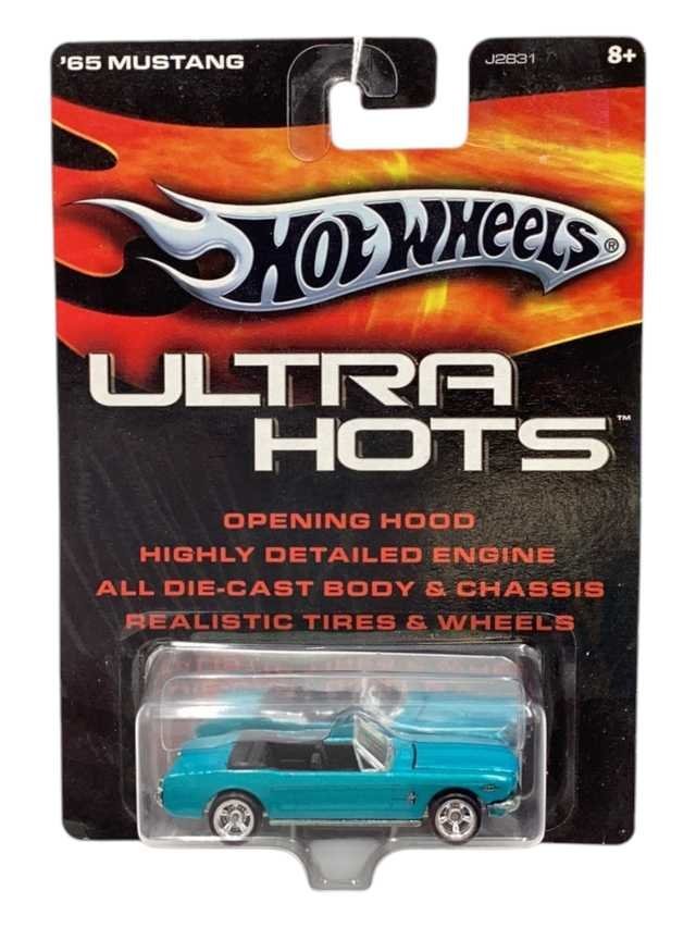 Hotwheels Ultra Hots '65 Mustang (blister damage car mint condition) imported premium 1:64 scale