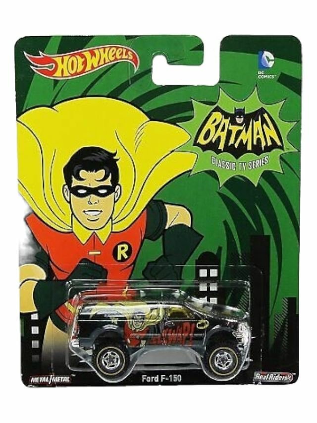 Hotwheels Batman Classic Tv Series Ford F-150 imported premium 1:64 scale