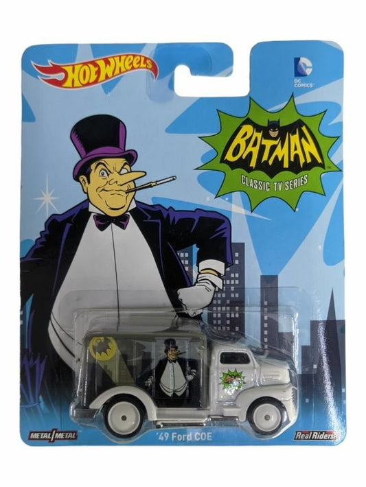 Hotwheels Batman Classic Tv  Series 49 Ford COE imported premium 1:64 scale