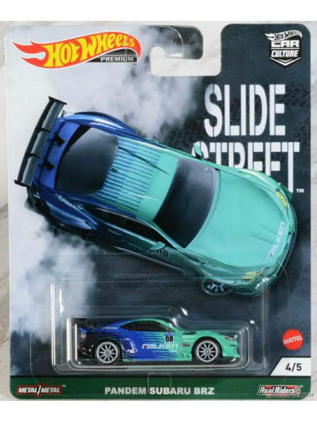 Hotwheels pandem subaru brz imported premium 1:64 scale