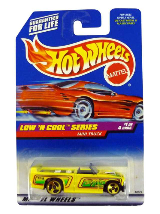 Hotwheels Low'N Cool Series Mini Truck imported mainline 1:64 scale