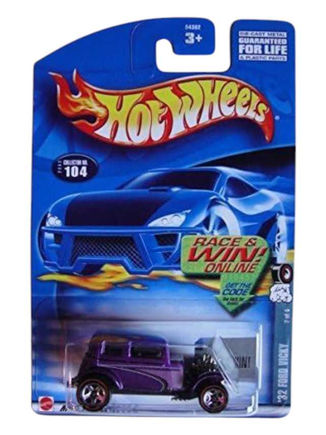 Hot Wheels 32 Ford Vicky Mainline