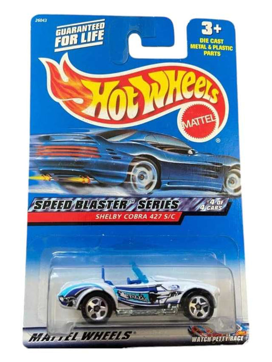 Hot Wheels                        Speed Blaster Series.                   Shelby Cobra 427