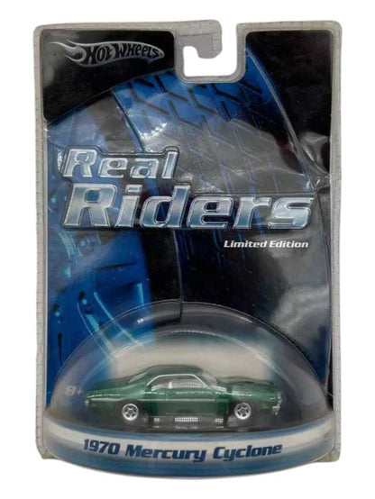 Hotwheels Imported Real Riders Limited Edition 1970 Mercury Cyclone