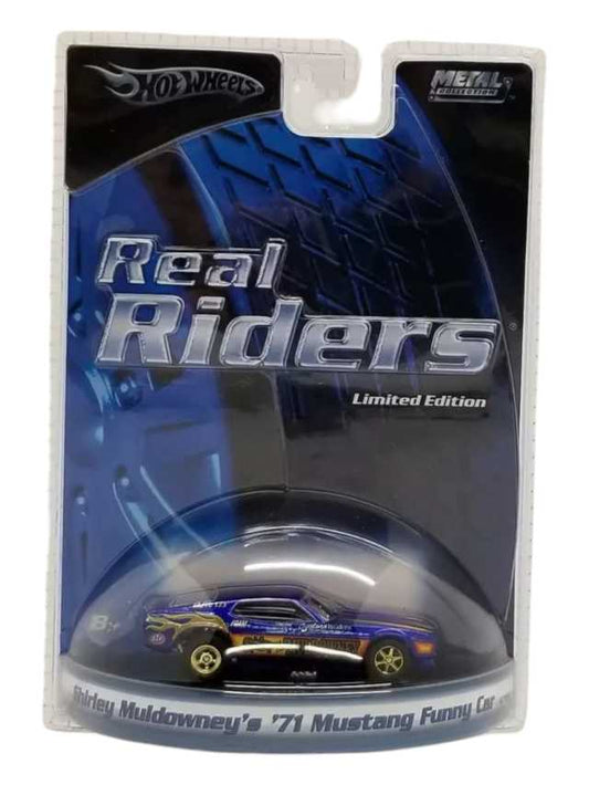 Hotwheels Imported Real Riders Limited Edition Shirley Muldowney's '71 Mustang Funny Car