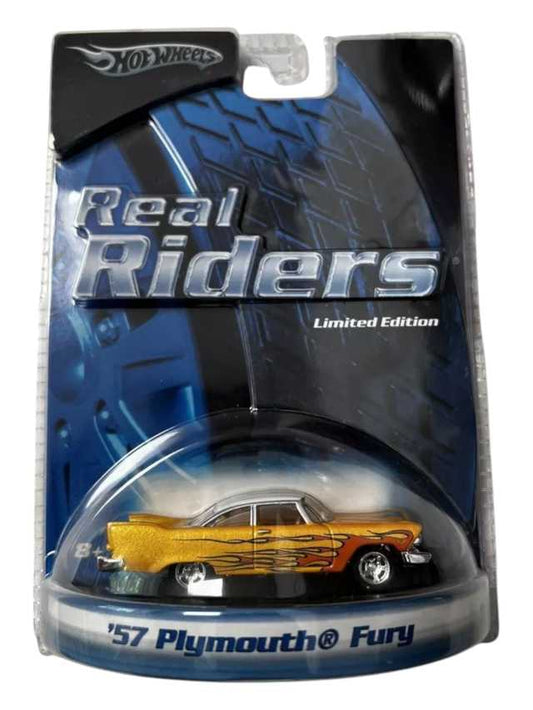 Hotwheels Imported Real Riders Limited Edition '57 Plymouth Fury Premium