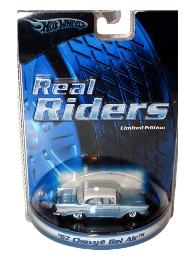 Hotwheels Imported Real Riders Limited Edition '57 Chevy bel air premium