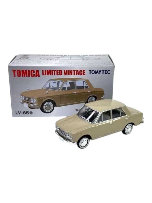 Tomica Limited Vintage Datsun Bluebird 1200 Deluxe Beige 1963 LV-65d premium 1/64