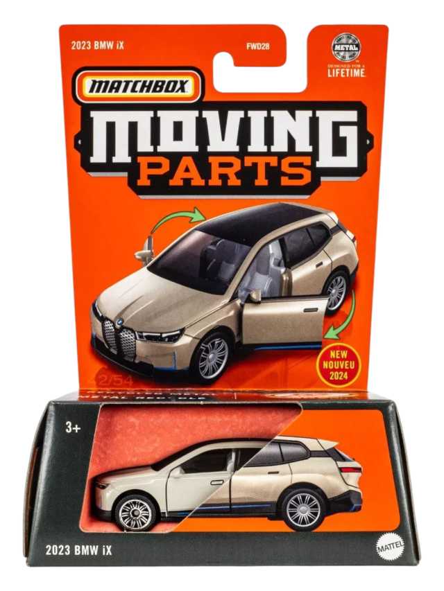 Matchbox Moving Parts.              2023 BMW iX Premium