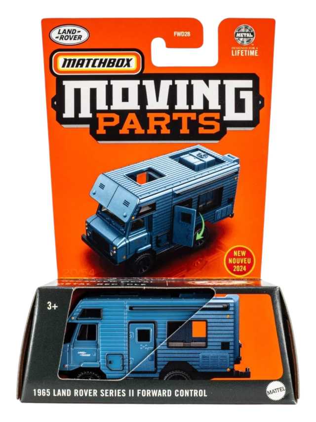 Matchbox Moving Parts.            1965 Land Rover Series II Forward Control Premium