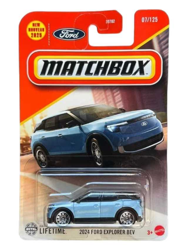 MatchBox Mainline.                      2024 Ford Explorer BEV