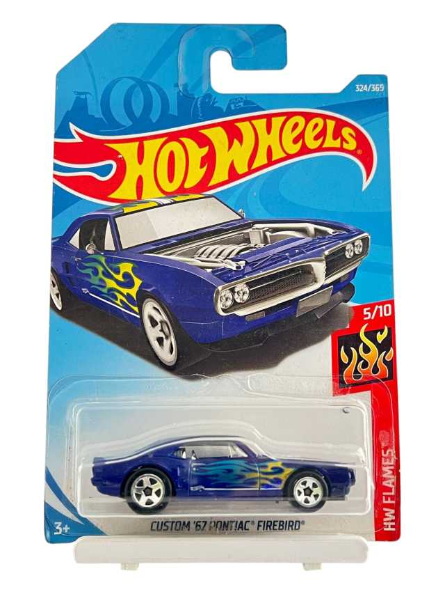 Hotwheels Custom 67 Pontiac Fierbird 1:64 imported mainline