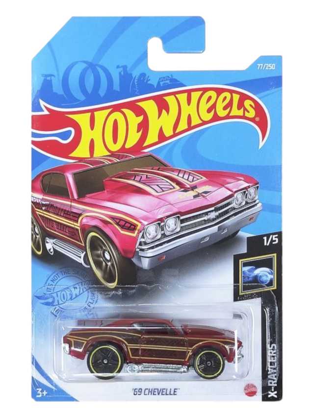 Hotwheels '69 chevelle pre-owned mainline 1:64 scale