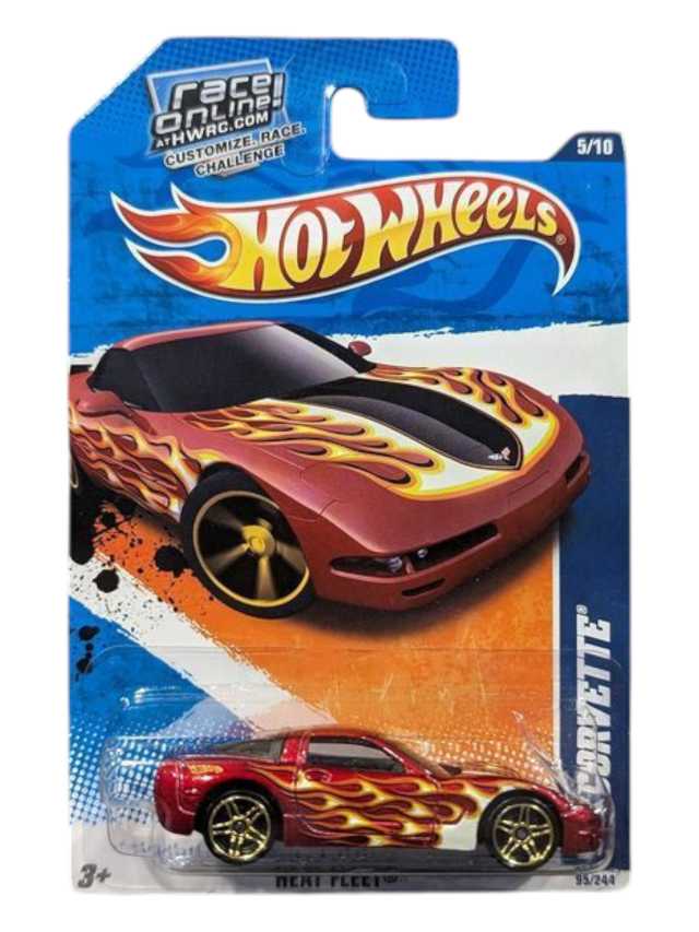 Hot Wheels Mainline Imported Heat Fleet 97 Corvette