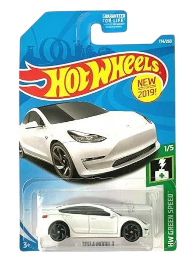 Hot Wheels Mainline Pre-owned Tesla Model 3