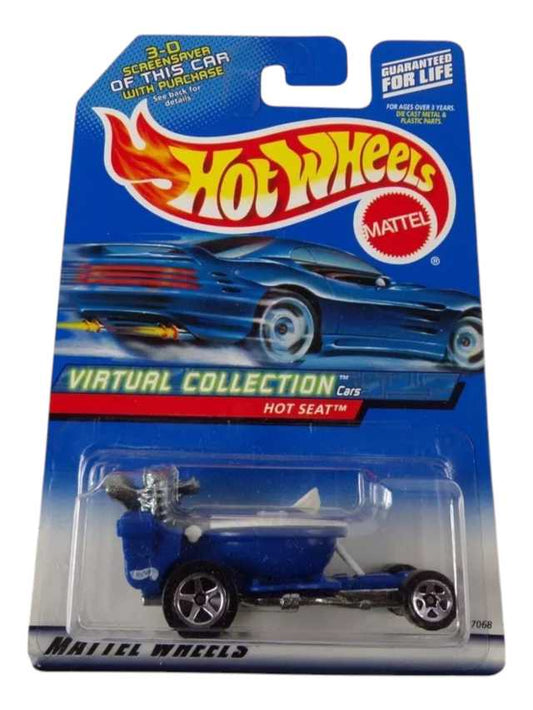 Hot Wheels Mainline Imported Virtual Collection Hot Seat Blue