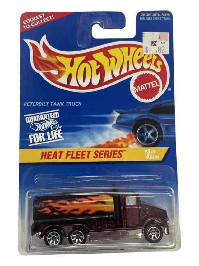 Hot Wheels Mainline Imported Heat Fleet Series.           Peterbilt Tank Truck