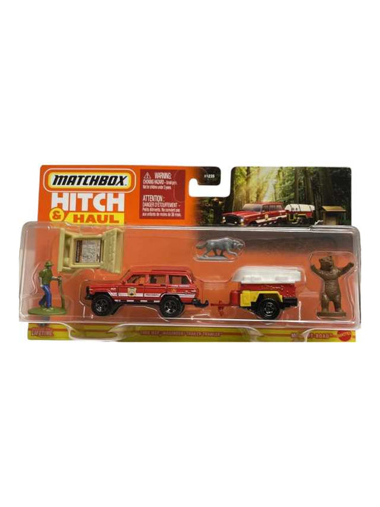 Matchbox Hitch & Haul                1988 Jeep Wagoneer/Trailer Trawler Imported