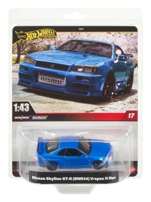 Imported Hot Wheels.                  Nissan Skyline GT-R. (BNR34) V-Spec II Nur