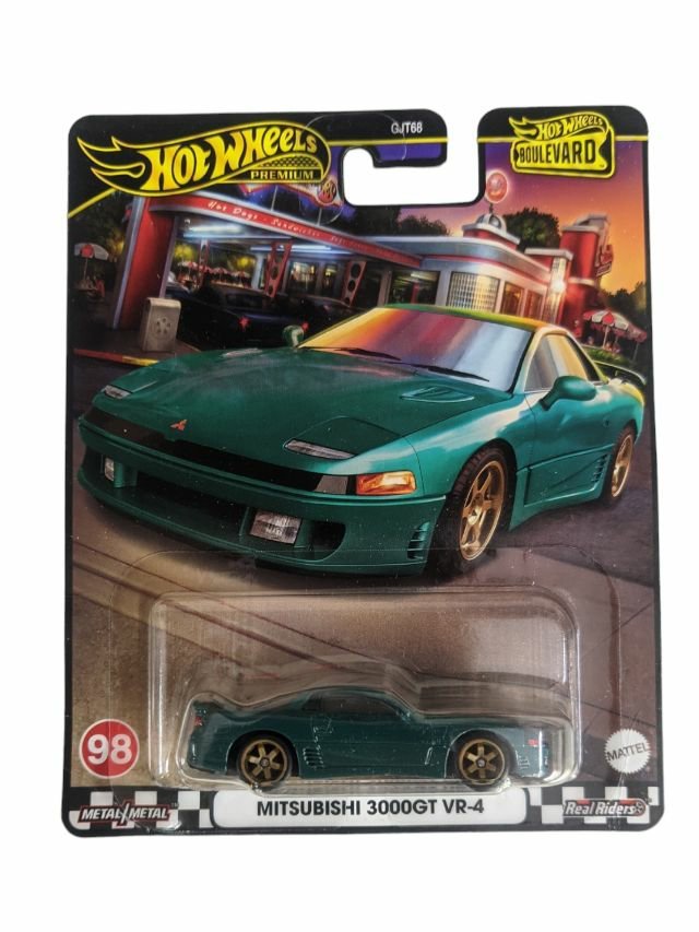 Hotwheels Boulevard Mitsubishi 3000GT VR-4 imported premium 1:64 scale