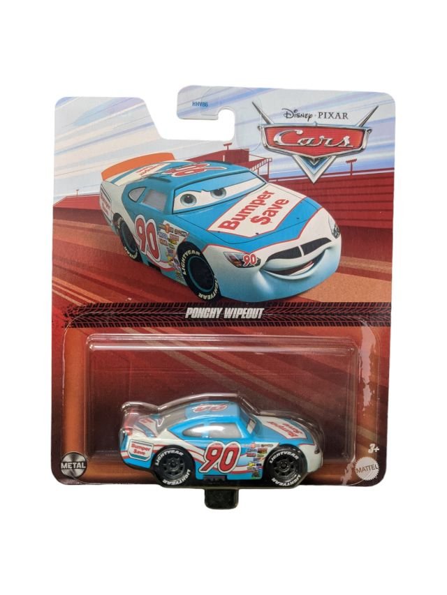 disney pixar cars ponchy wipeout