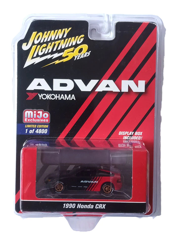 EXCLUSIVES Johnny Lightning Advan Yokohama 1990 Honda CRX