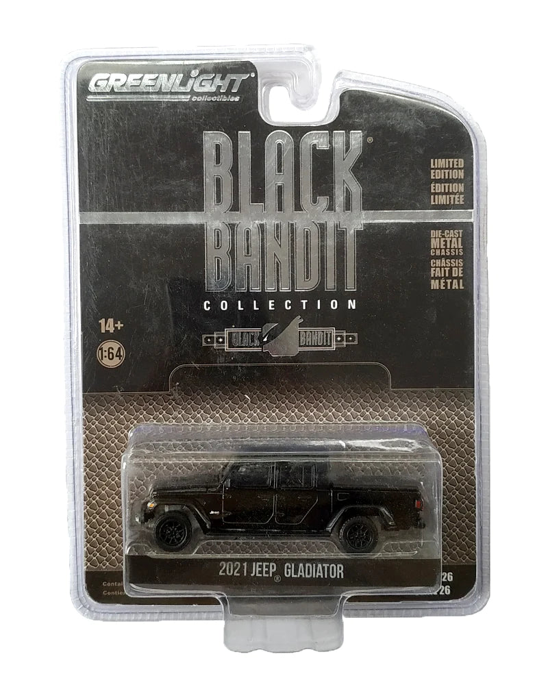 EXCLUSIVES Greenlight Black Bandit Collection 2021 Jeep Gladiator