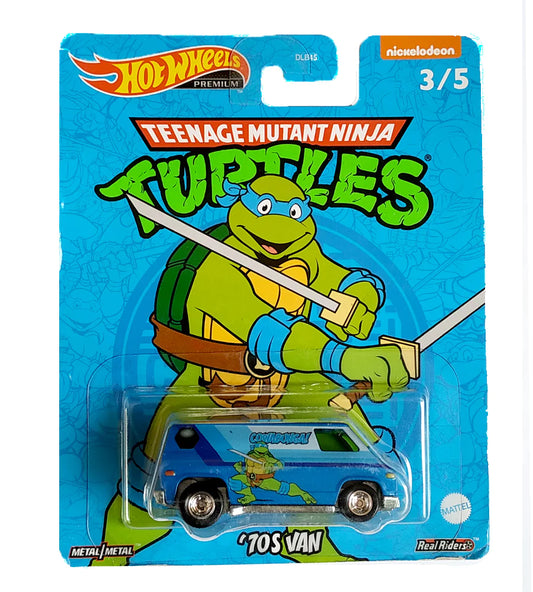 EXCLUSIVES HotWheels Teenage Mutant Ninja Turtles 70s Van