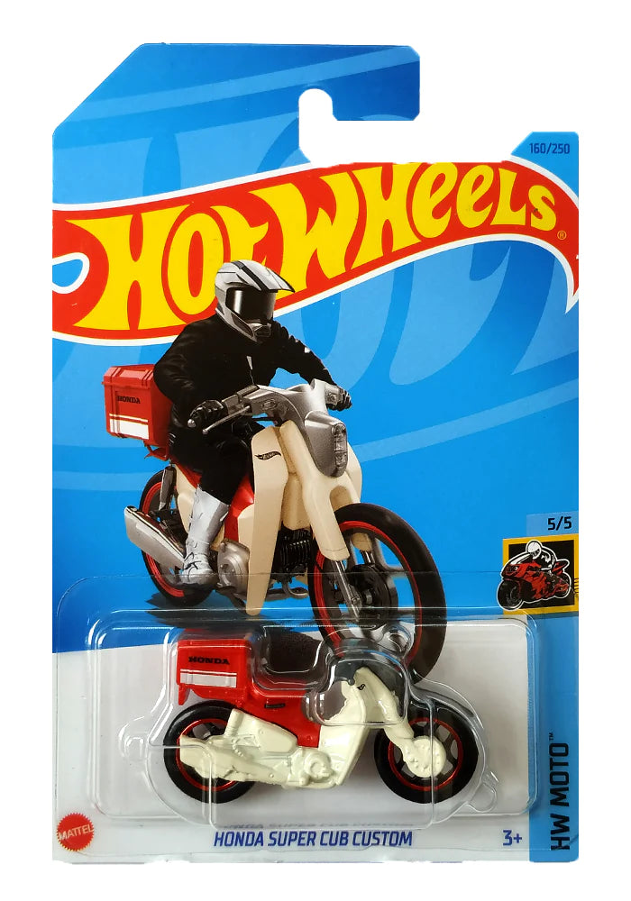 INDIAN CARD hotwheels Honda Super Cub Custom