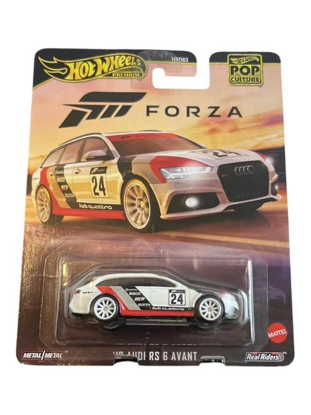 Hotwheels Audi RS 6 Avant premium 1:64 scale