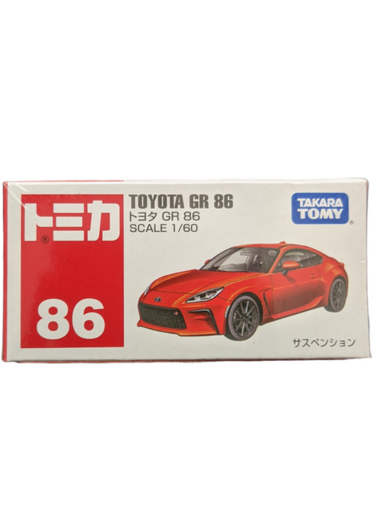 Tomica Toyota GR 86 Mainline  Scale 1:64