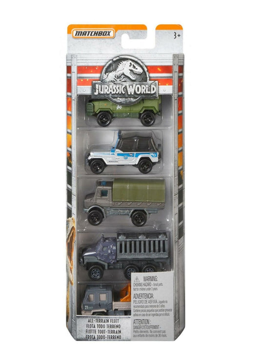 Matchbox Jurassic World Five Pack