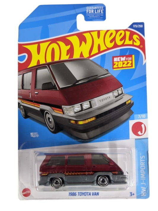 EXCLUSIVE Hotwheels 1986 Toyota Van