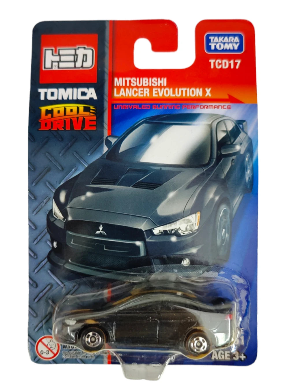 Takara Tomy tomica cool drive Mitsubishi Lancer Evolution X