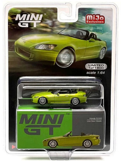 MiNi Gt Honda S2000 Lime Green Metallic no 396