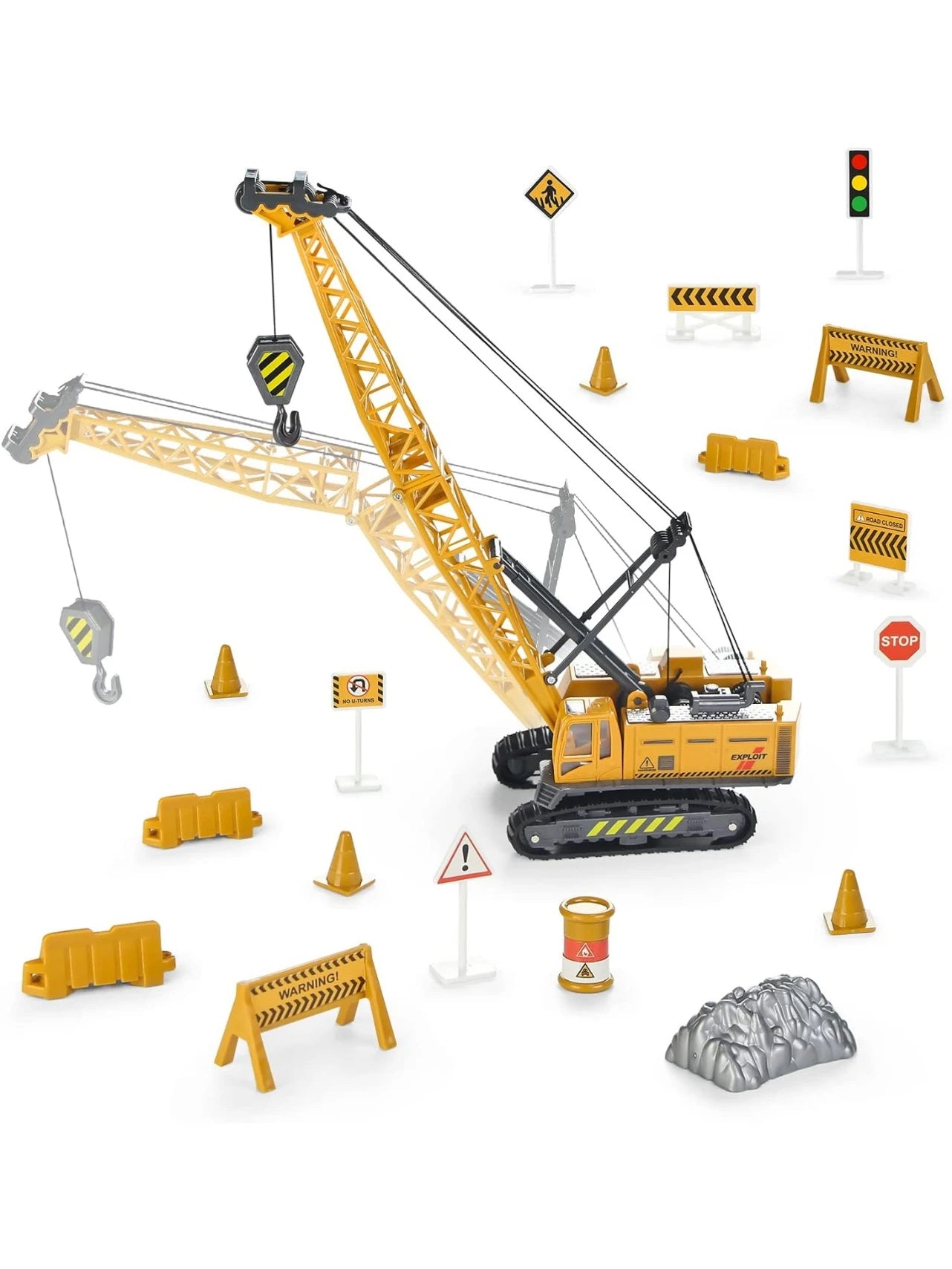 EXCLUSIVE JCB Crane Construction Vehicle